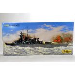 Heller 1/400 Gneisenau Battle Ship Kit. As New.