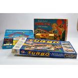 Trio of vintage games comprising Remote Control Driving Test, MB Turbo and Bridge and Motorway