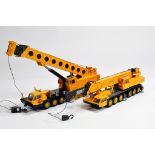 Duo of early 1/50 diecast Grove Mobile Cranes. Generally VG. (2)