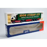 Tekno 1/50 Diecast Truck No. 02/1997 British Collection ERF Curtainside. Eddie Stobart. NM to M in