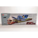 Corgi 1/50 Heavy Haulage No. CC12002 MAN King Trailer and Crusher Load. Cadzow. NM to M in Box.