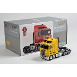 Drake 1/50 Exclusive Diecast Truck Collectables Comprising Kenworth K200 Prime Mover. Yellow NM to M