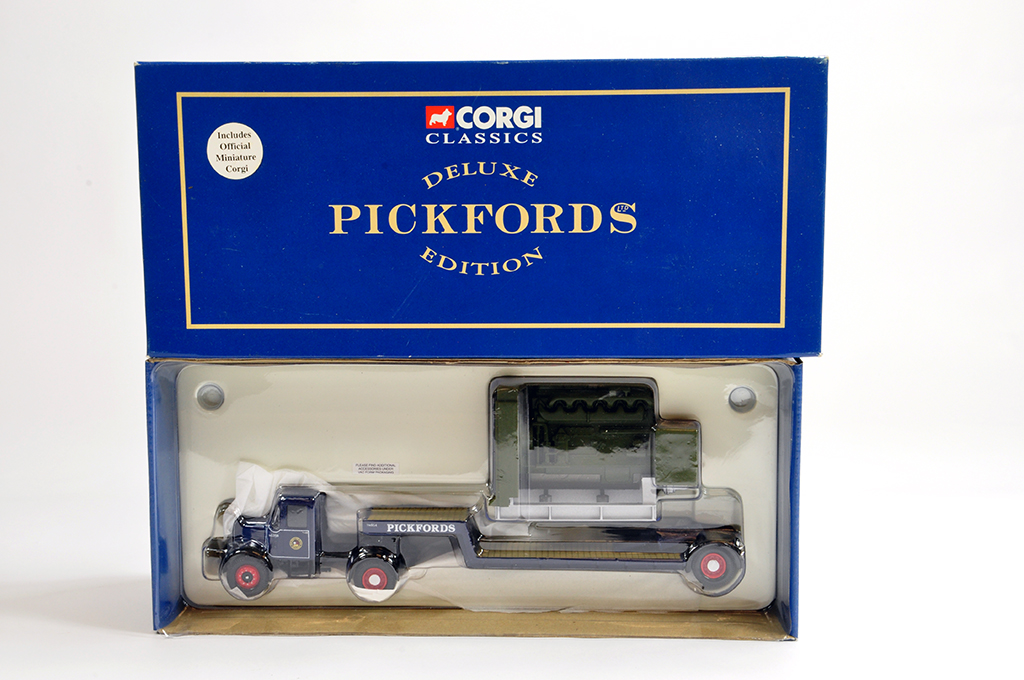 Corgi Diecast Truck No. 16703 Scammell Highwayman Low Loader & Generator. NM to M in Box.