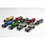 Interesting Dinky Assortment of 25 Series Commercials. Various issues, some repaints.