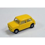 Triang Spot-On No. 211 Austin 7 Mini. Yellow. Some retouching, otherwise G.