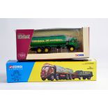 Corgi 1/50 Diecast Truck Duo comprising No. 27601 Atkinson 8 Wheeler (FB Atkins) plus Energol