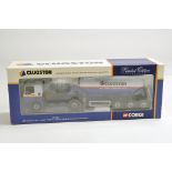 Corgi Commercial 1/50 Diecast Truck No. CC11801 Leyland DAF Powder Tanker. Clugston. M in Box.