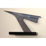 PETER THURSBY [1930-2011]. Flight, 2005. steel, edition of 10 [4/10], signed with initials. 19 cm