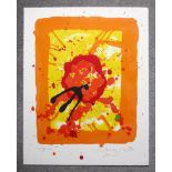 JOHN HOYLAND RA [1934-2011]. Anniversary, 2008. Lithograph on Somerset wove paper with full margins.