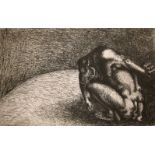 MICHAEL AYRTON [1921-75]. Minotaur - As Yearling, 1971. etching, edition of 75 [artist's proof],