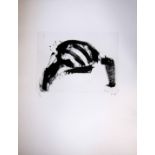 LEO ZOGMAYER [born 1949]. Abstract, 1988. etching, edition of 12 [2/12]. signed with initials in