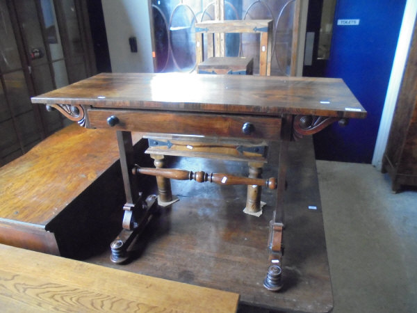 A 19th Century rosewood occasional table, - Image 2 of 8