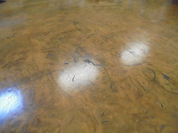 A Victorian burr walnut breakfast table, - Image 8 of 18