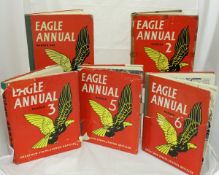 One volume "Eagle Annual Number One", together with Number Two, Three, Five and Six,