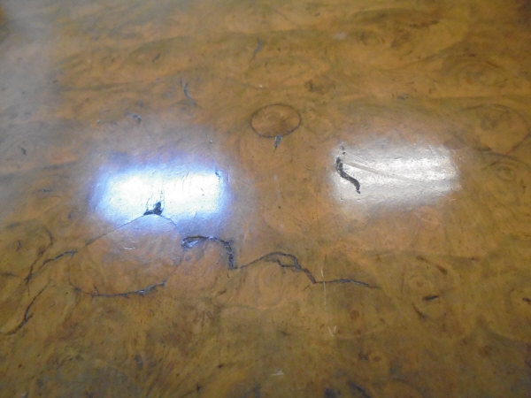 A Victorian burr walnut breakfast table, - Image 16 of 18