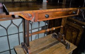 A 19th Century rosewood occasional table,