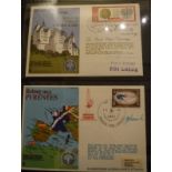 One album of first day covers "Royal Airforces Escaping Society", approx 64, many signed,