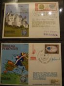 One album of first day covers "Royal Airforces Escaping Society", approx 64, many signed,