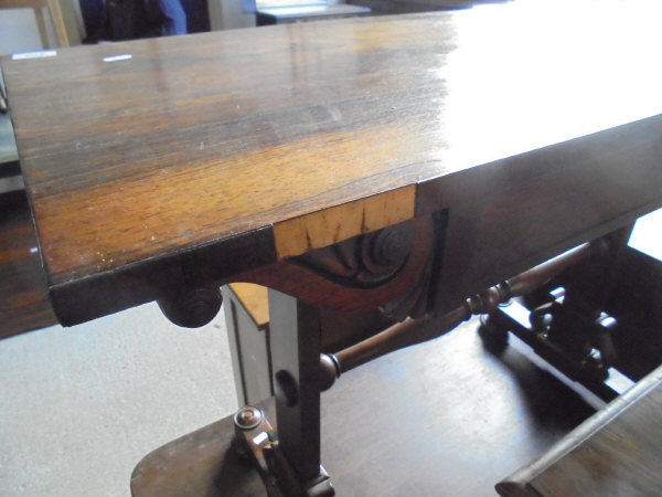 A 19th Century rosewood occasional table, - Image 6 of 8