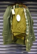 A Sherwood waxed padded jacket (XXL),