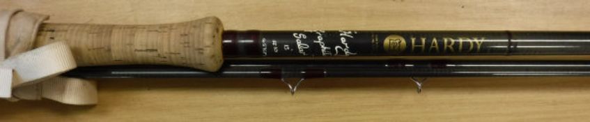 A Hardy "Graphite Salar" 15ft #10 three piece salmon fly rod,