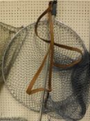 A "Gye" extending salmon net and a two draw salmon gaff