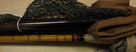 An Alex Martin "Scotia" three piece trout fly rod,