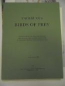 A folio of ARCHIBALD THORBURN "Birds of Prey" prints, No'd.