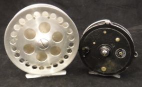 An Adcock "Stanton" 5" diameter centrepin reel