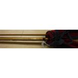 A Bruce & Walker "Hexagraph" "Trout Power Plus" 7ft two piece trout fly rod,