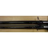 A pair of Ron Thompson SDS "Carp 12ft" two piece carp rods