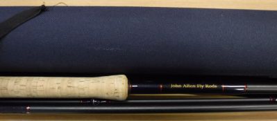 A John Allen "Salmon Fly Rod" 15ft # 10/11 three piece salmon fly rod,