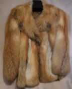 A mid 20th Century Weald Furriers Fox Fur jacket