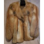 A mid 20th Century Weald Furriers Fox Fur jacket