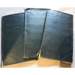 Three 19th Century sample books inscribed "Silva 80cm",