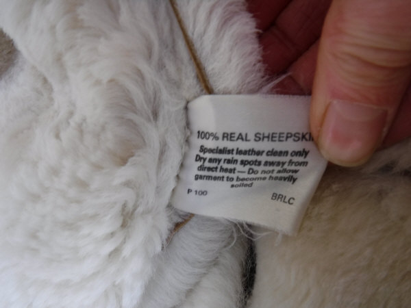 A Mary Quant sheepskin jacket bearing Mary Quant label to the interior CONDITION REPORTS - Image 10 of 11