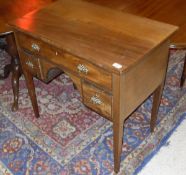 A 19th Century mahogany side table,