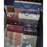 A collection of fourteen various fabric sample books to include Mulberry and Beaumont & Fletcher