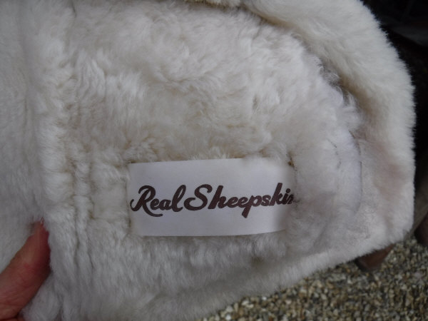 A Mary Quant sheepskin jacket bearing Mary Quant label to the interior CONDITION REPORTS - Image 8 of 11