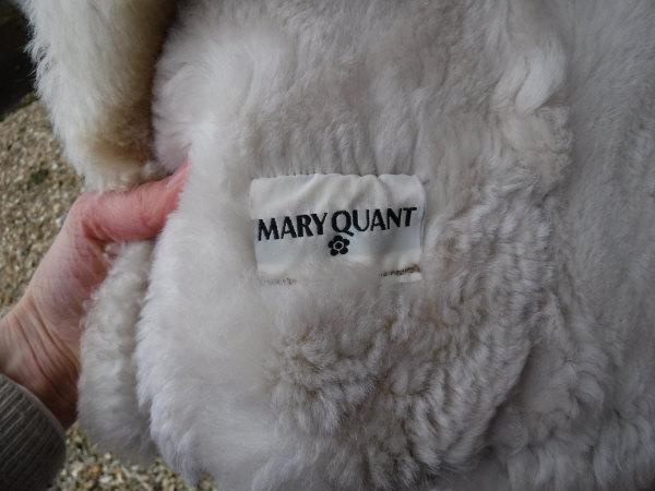 A Mary Quant sheepskin jacket bearing Mary Quant label to the interior CONDITION REPORTS - Image 11 of 11