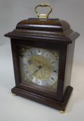 A 20th Century mahogany cased mantle clock for Asprey & Garrard, London,