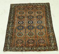 A Bokhara style carpet,