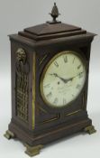 A 19th Century mahogany cased mantle clock,