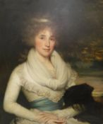 ATTRIBUTED TO JOHN HOPPNER (1758-1810) "Lady Fisher",