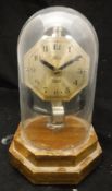 A Bulle electric mantle clock,