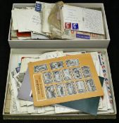 A stamp album and contents of British and World stamps,