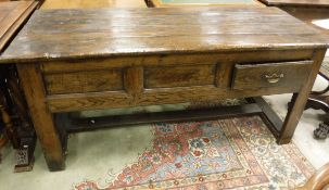 A 19th Century French Provincial chestnut table,