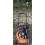 A Mountfield lawn mower