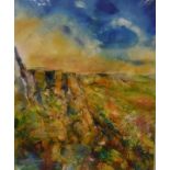 AFTER SHEILA GILL "Autumn on Curbar", limited edition giclee print No'd.