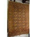 A Turkoman rug,